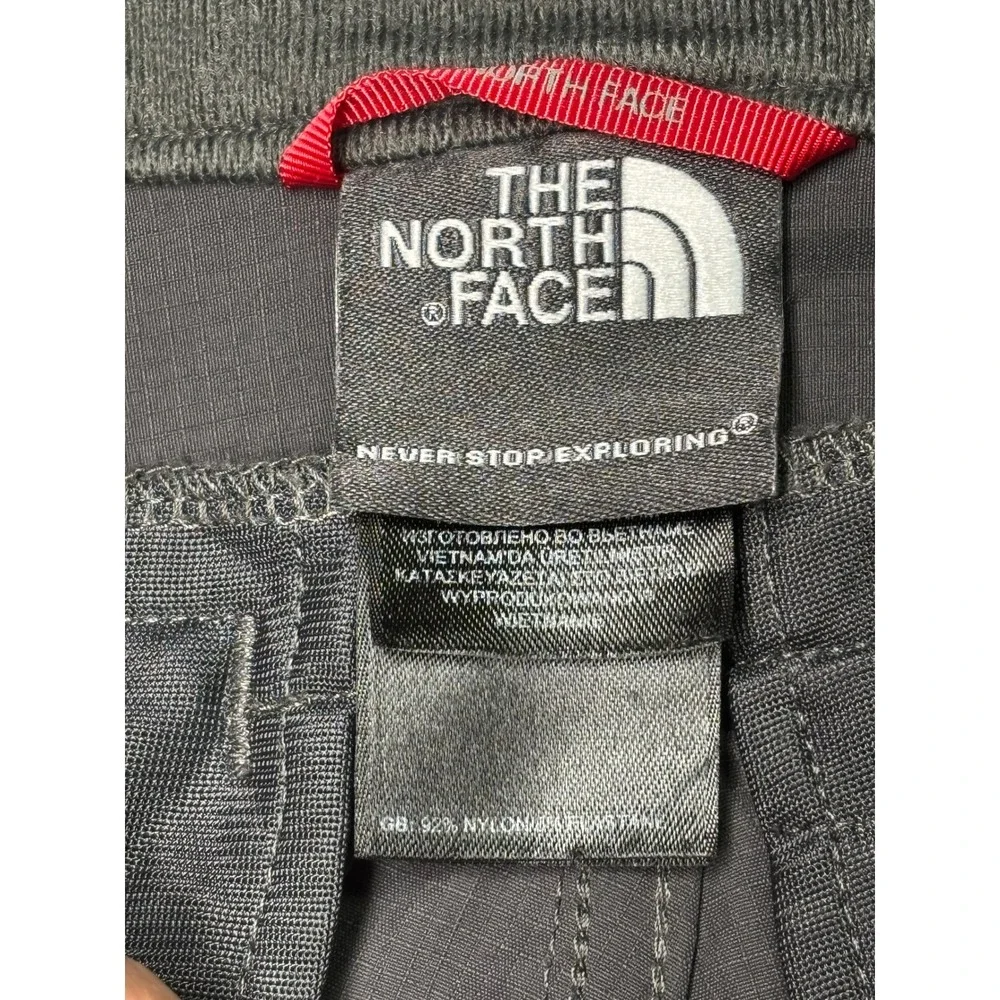 The North Face Mens Grey Hiking Cargo Pants Ripstop Stretch‎ T338/T738 35x30